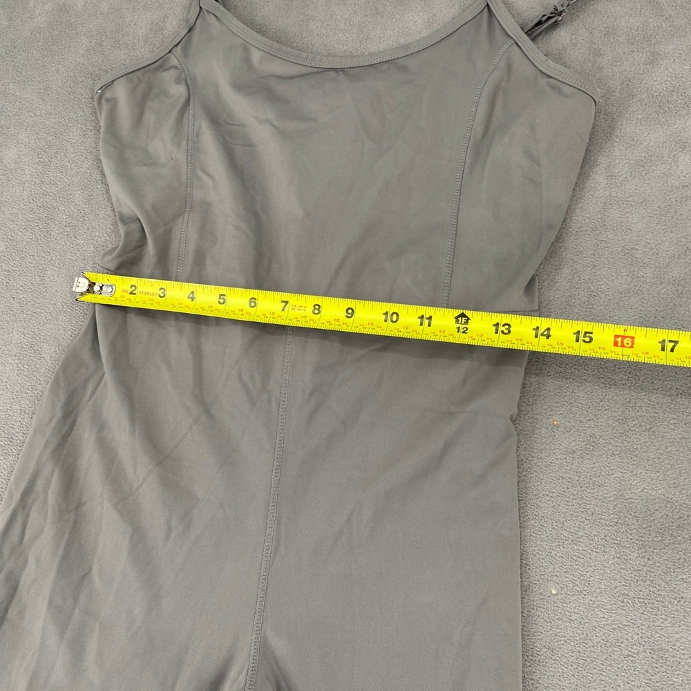 Better Together Taupe Grey Cami Jumpsuit XL Adjustable Straps DK5504 Activewear - Picture 6 of 10